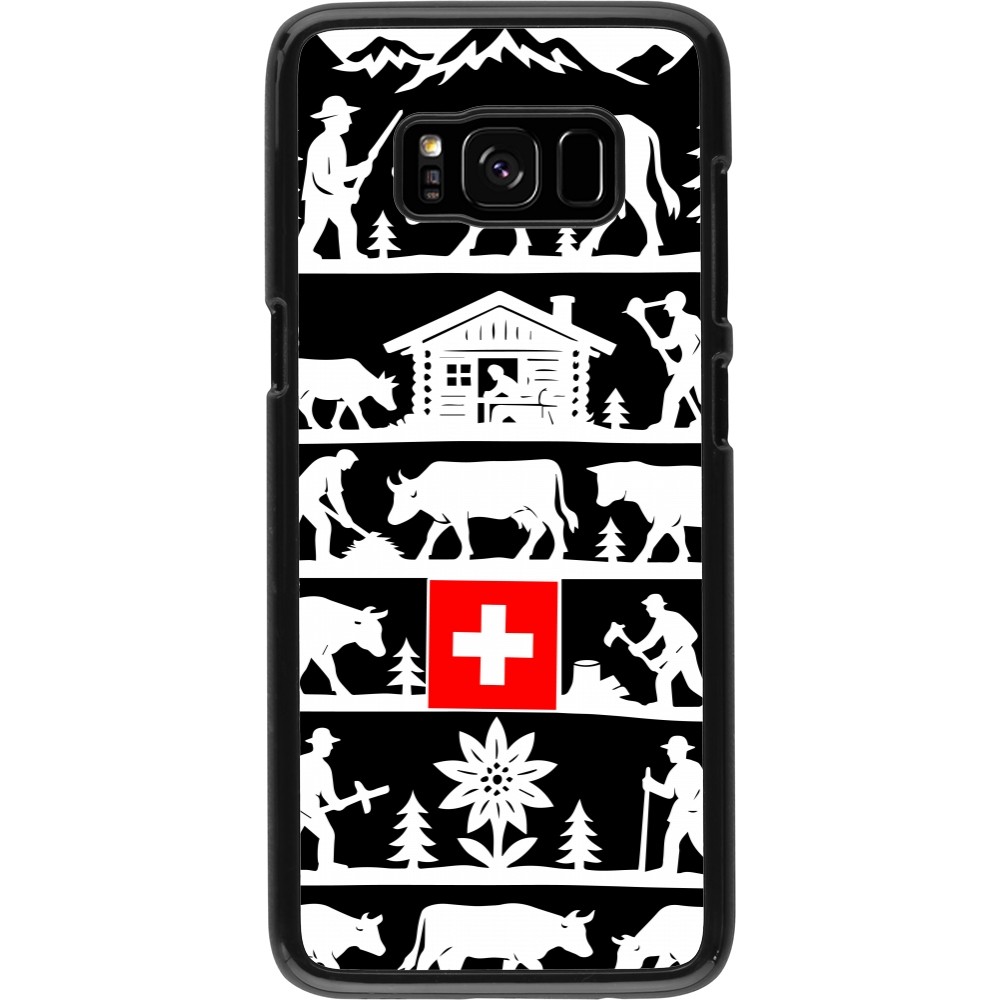 Samsung Galaxy S8 Case Hülle - Poya Schweiz 1 schwarz