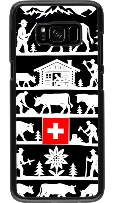 Samsung Galaxy S8 Case Hülle - Poya Schweiz 1 schwarz