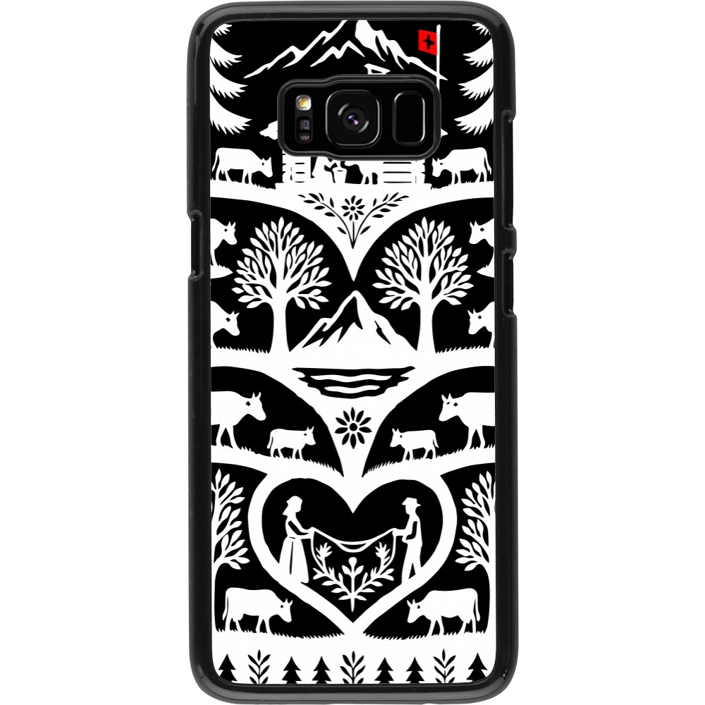 Samsung Galaxy S8 Case Hülle - Poya Schweiz 2 schwarz