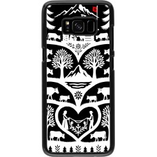 Samsung Galaxy S8 Case Hülle - Poya Schweiz 2 schwarz
