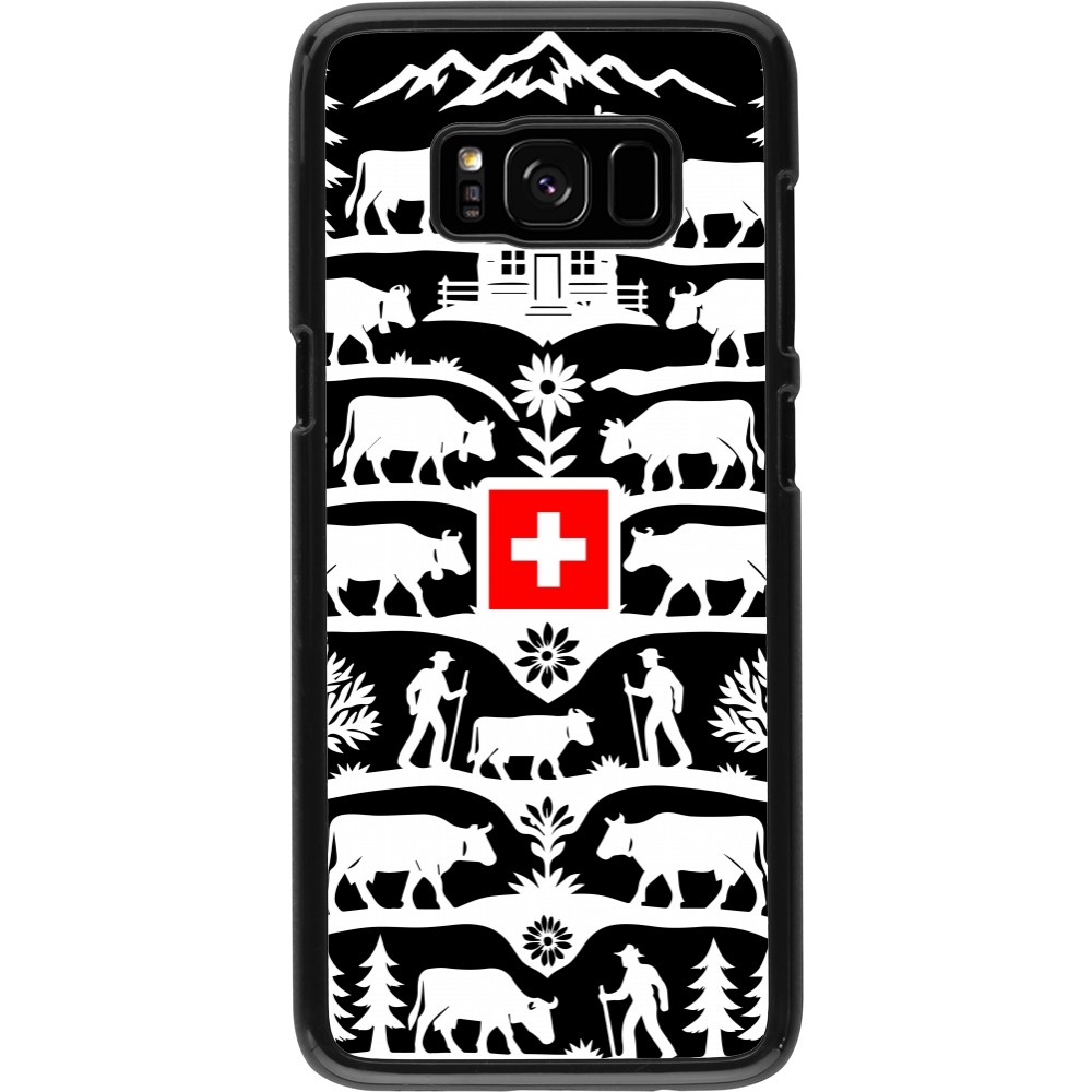 Samsung Galaxy S8 Case Hülle - Poya Schweiz 3 schwarz