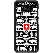 Samsung Galaxy S8 Case Hülle - Poya Schweiz 3 schwarz