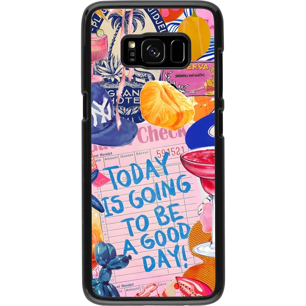 Samsung Galaxy S8 Case Hülle - Preppy Today is Going to be a good day