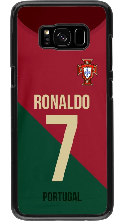 Coque Samsung Galaxy S8 - Football shirt Ronaldo Portugal