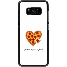 Coque Samsung Galaxy S8 - Saint Valentines Day 26 You have my pizza heart