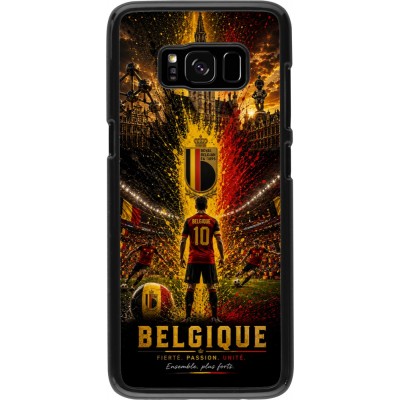 Samsung Galaxy S8 Case Hülle - Fussball Belgien splash 2026