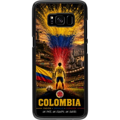Samsung Galaxy S8 Case Hülle - Fussball Kolumbien splash 2026