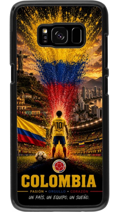 Coque Samsung Galaxy S8 - Football Colombie splash 2026