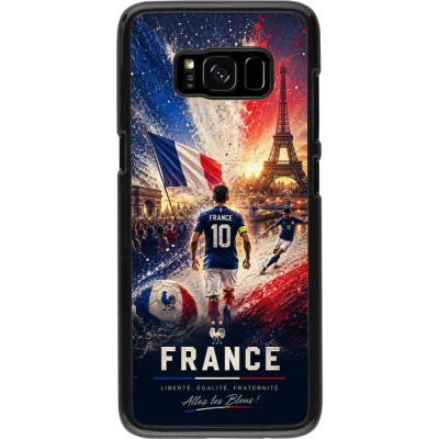 Samsung Galaxy S8 Case Hülle - Fussball Frankreich splash 2026