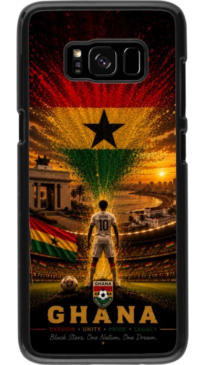 Coque Samsung Galaxy S8 - Football Ghana splash 2026
