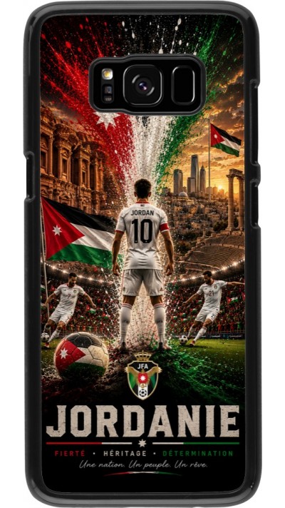 Coque Samsung Galaxy S8 - Football Jordanie splash 2026