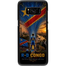 Coque Samsung Galaxy S8 - Football République démocratique du Congo splash 2026