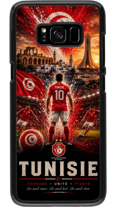 Coque Samsung Galaxy S8 - Football Tunisie splash 2026