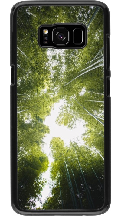 Samsung Galaxy S8 Case Hülle - Spring 23 forest blue sky