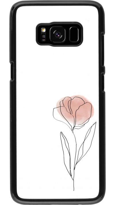 Samsung Galaxy S8 Case Hülle - Spring 23 minimalist flower