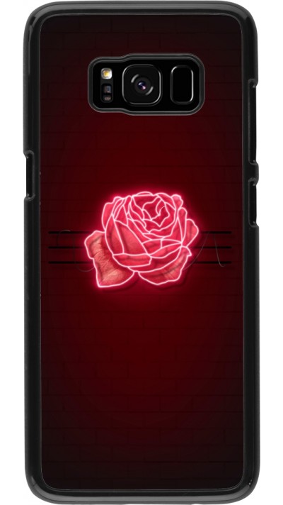 Samsung Galaxy S8 Case Hülle - Spring 23 neon rose