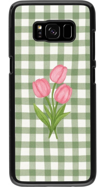 Coque Samsung Galaxy S8 - Green vichy tulips 2026