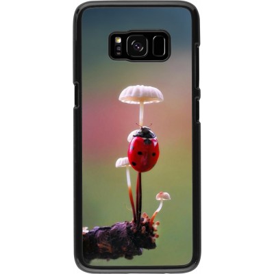 Coque Samsung Galaxy S8 - Ladybird on a mushroom Spring 2026