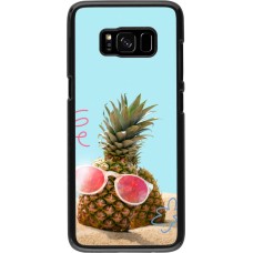 Coque Samsung Galaxy S8 - Pineapple with glasses Summer 2026