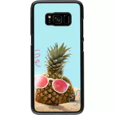 Samsung Galaxy S8 Case Hülle - Pineapple with glasses Summer 2026