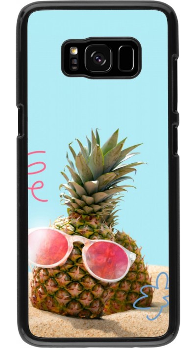 Coque Samsung Galaxy S8 - Pineapple with glasses Summer 2026