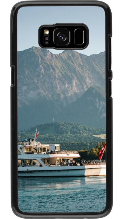 Samsung Galaxy S8 Case Hülle -  Nationalfeiertag Schweiz Bateau Leman