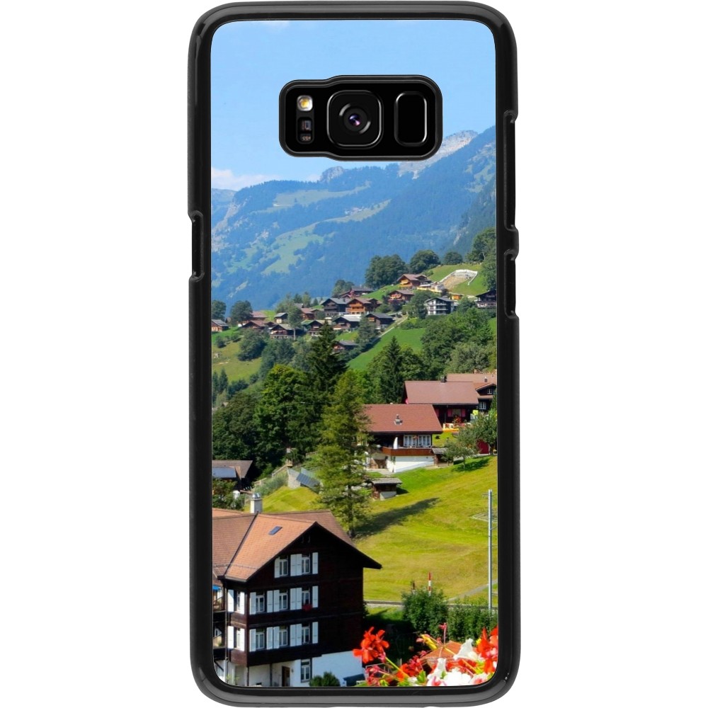 Samsung Galaxy S8 Case Hülle -  Nationalfeiertag Schweiz Landschaft