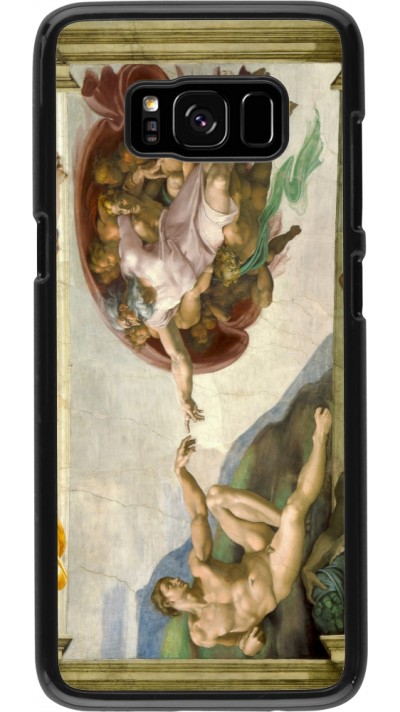 Coque Samsung Galaxy S8 - Tableau art - La Création d’Adam - Michel-Ange