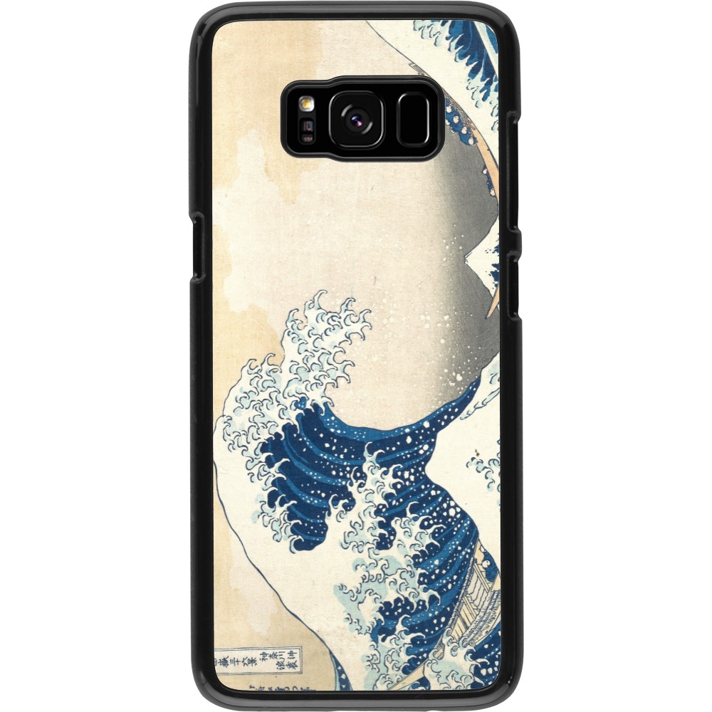 Samsung Galaxy S8 Case Hülle - Kunstbild - Die große Welle vor Kanagawa - Hokusai