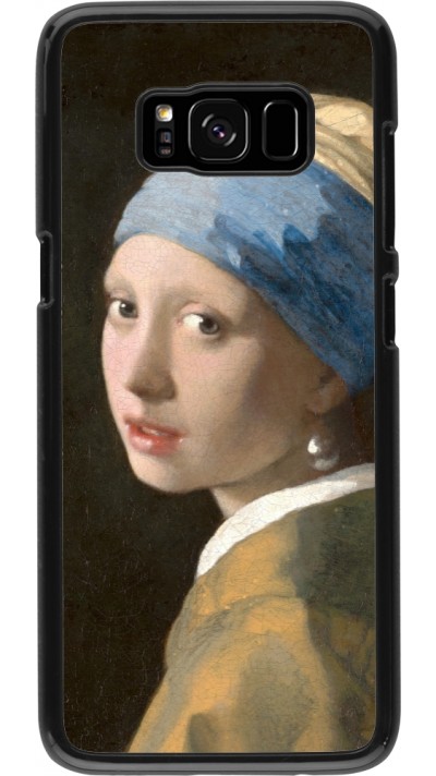 Coque Samsung Galaxy S8 - Tableau art - La Jeune fille à la perle - Johannes Vermeer