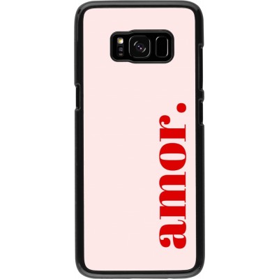 Samsung Galaxy S8 Case Hülle - Valentine 2024 amor