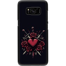 Samsung Galaxy S8 Case Hülle - Valentine 2024 gothic love