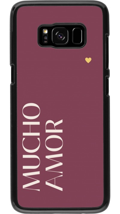 Coque Samsung Galaxy S8 - Valentine 2024 mucho amor rosado