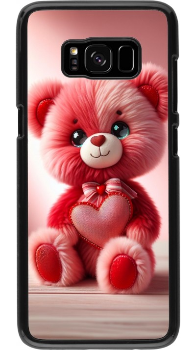 Coque Samsung Galaxy S8 - Valentine 2024 Ourson rose