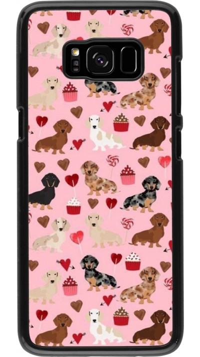 Coque Samsung Galaxy S8 - Valentine 2024 puppy love