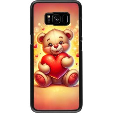 Samsung Galaxy S8 Case Hülle - Valentin 2024 Teddy Liebe