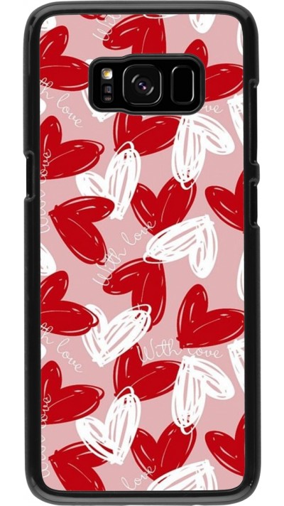 Coque Samsung Galaxy S8 - Valentine 2024 with love heart