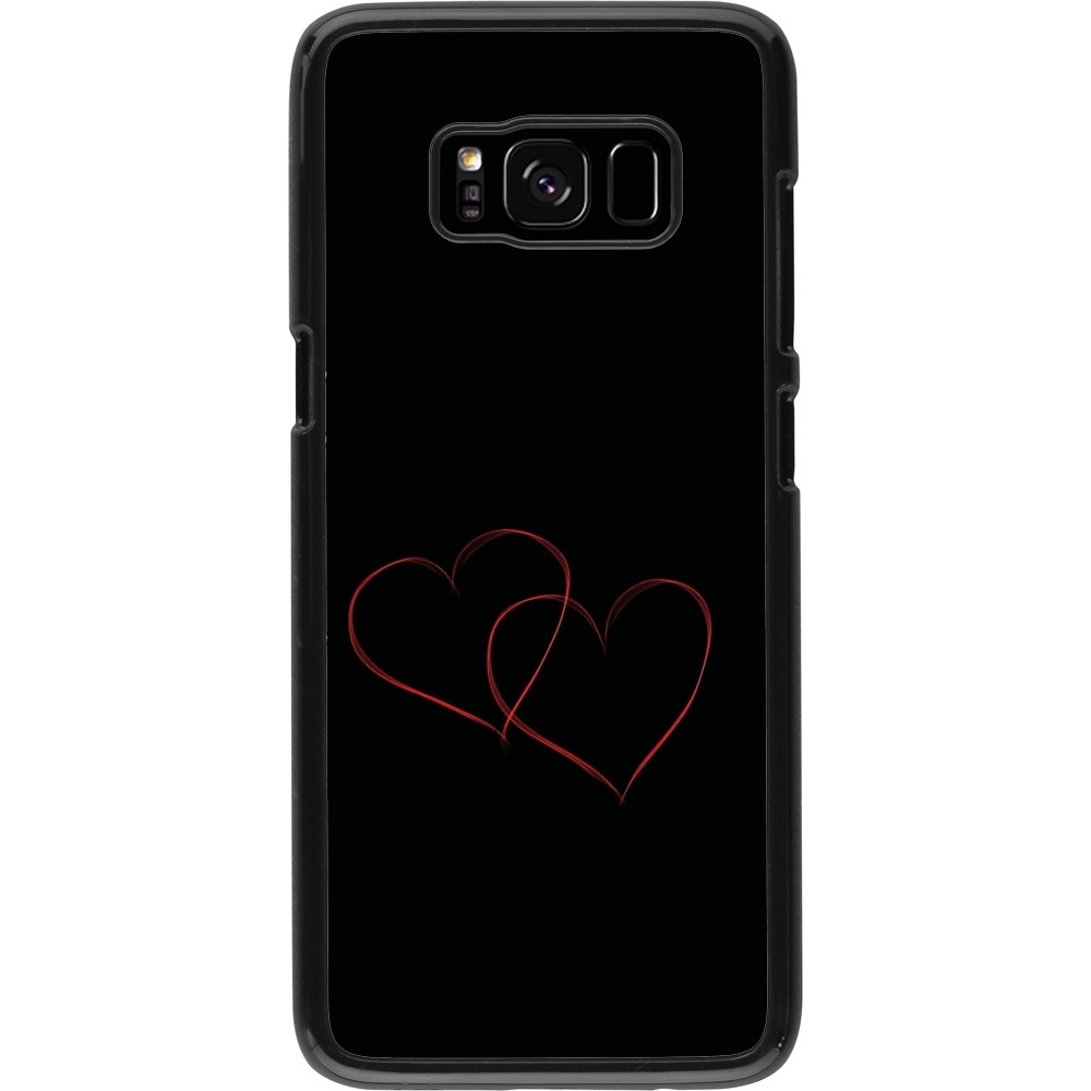 Coque Samsung Galaxy S8 - Valentine 2023 attached heart