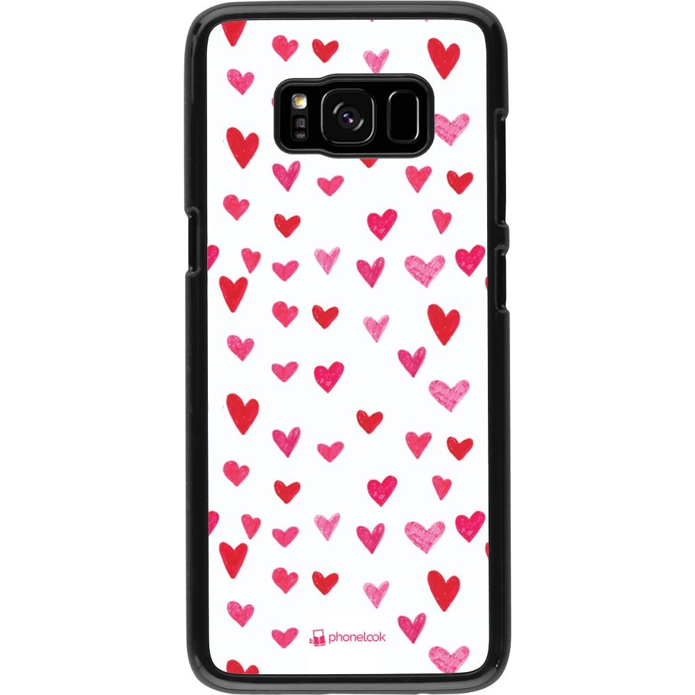 Coque Samsung Galaxy S8 - Valentine 2022 Many pink hearts