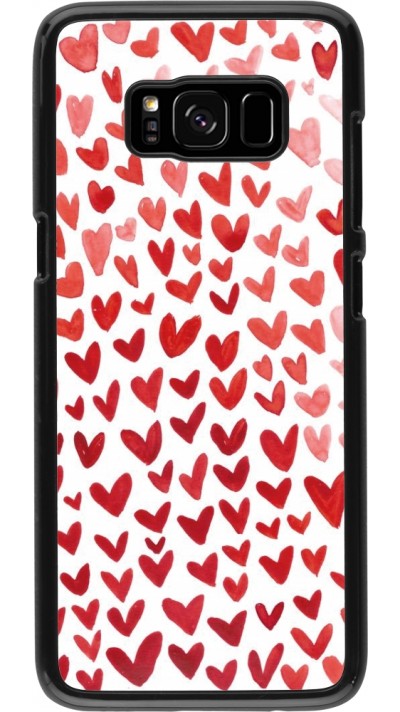 Coque Samsung Galaxy S8 - Valentine 2023 multiple red hearts