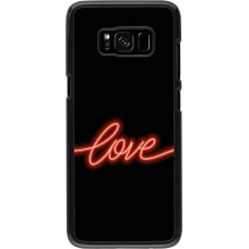 Coque Samsung Galaxy S8 - Valentine 2023 neon love