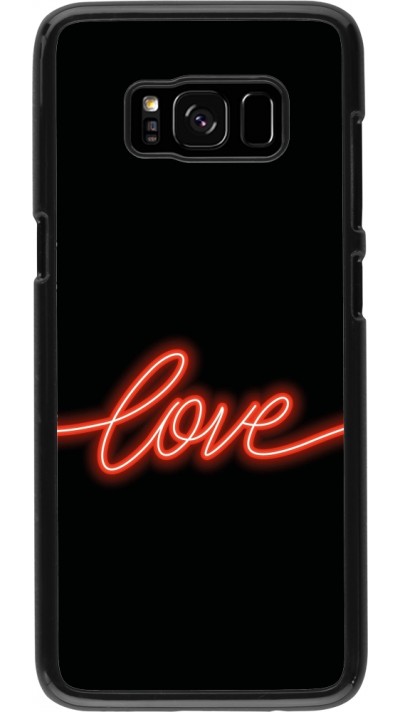 Coque Samsung Galaxy S8 - Valentine 2023 neon love
