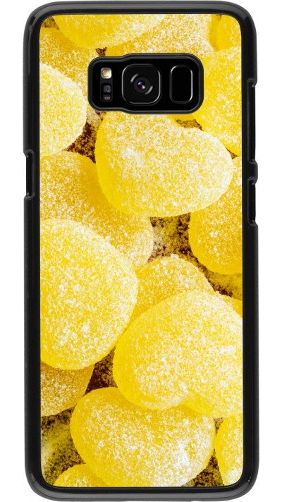 Coque Samsung Galaxy S8 - Valentine 2023 sweet yellow hearts