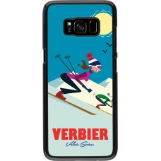 Coque Samsung Galaxy S8 - Verbier Ski Downhill
