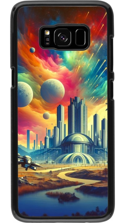 Coque Samsung Galaxy S8 - Ville extra-dôme futuriste