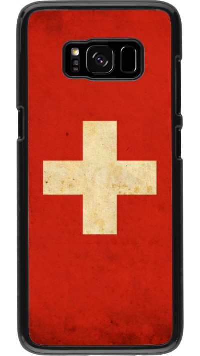 Hülle Samsung Galaxy S8 - Vintage Flag SWISS