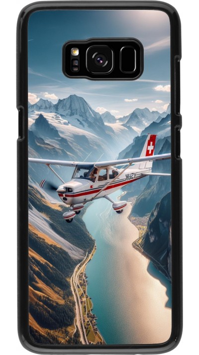 Samsung Galaxy S8 Case Hülle - Schweizer Alpenflug