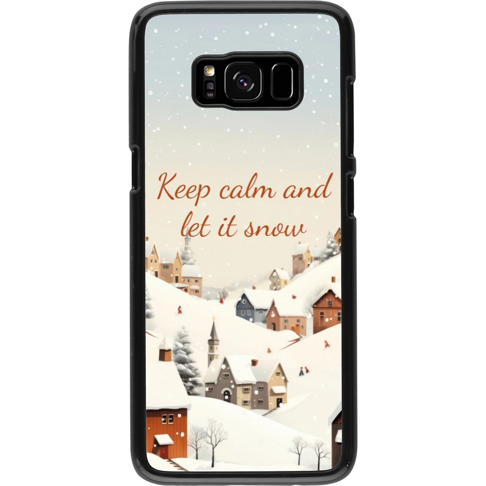 Coque Samsung Galaxy S8 - Winter 25 Winter Keep calm and let it snow