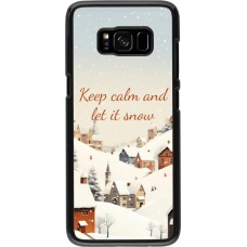 Coque Samsung Galaxy S8 - Winter 25 Winter Keep calm and let it snow