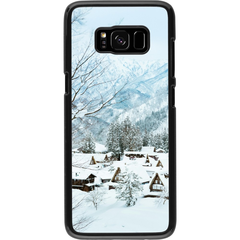 Coque Samsung Galaxy S8 - Winter 25 Winter snowy landscape